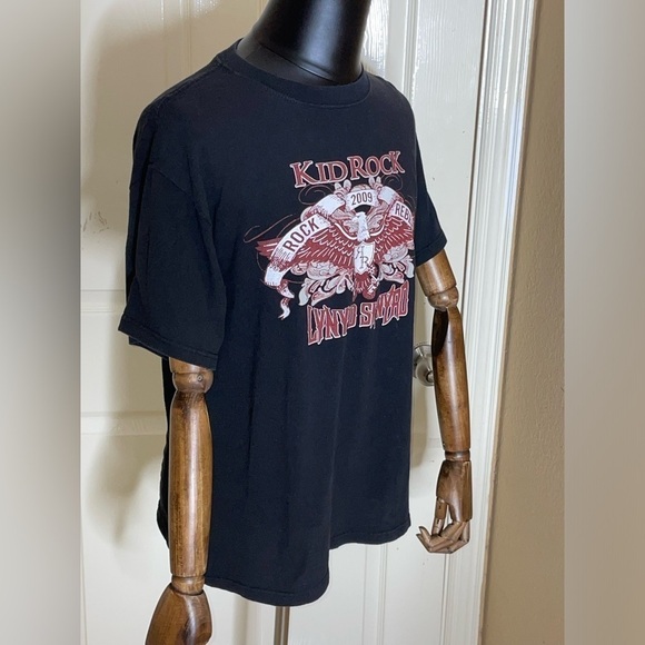 Kid Rock - Rock Rebels 2009 With Lynyrd Skynyrd.  Black Shirt. L. Anvil .‌‌‌‌‌ - Picture 4 of 12